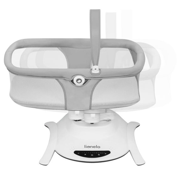 Patut-balansoar Lionelo Bella Set Grey Concrete