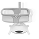 Patut-balansoar Lionelo Bella Set Grey Concrete