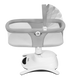 Patut-balansoar Lionelo Bella Set Grey Concrete