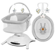 Patut-balansoar Lionelo Bella Set Grey Concrete