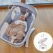 Patut-balansoar Lionelo Bella Set Grey Concrete