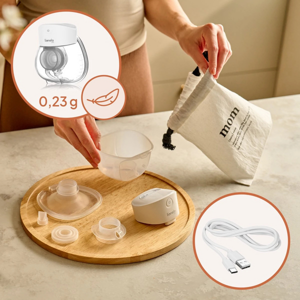 Pompă pentru s&acirc;n Lionelo Fidi Free Lumi White Natural