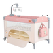 Кроватка манеж 2 в 1 Moni Indiana Pink
