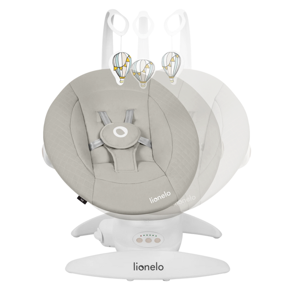 Шезлонг-качалка Lionelo Iris Beige Sand