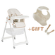 Стул для кормления Moni Lindo White