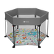 Кроватка манеж Lionelo Roel Grey Multicolor