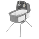 Patuț pentru copii 3 in 1 Lionelo Malin Grey Stone