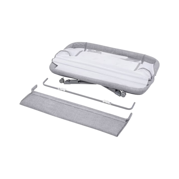 Patuț pentru copii 2 in 1 Lionelo Luna Grey Concrete