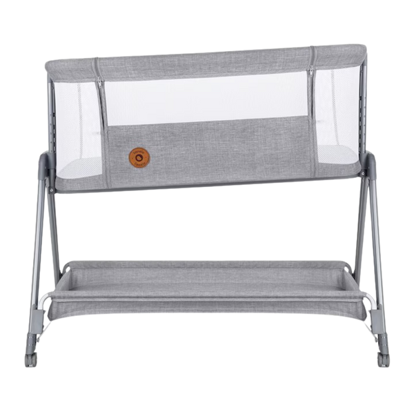 Patuț pentru copii 2 in 1 Lionelo Luna Grey Concrete