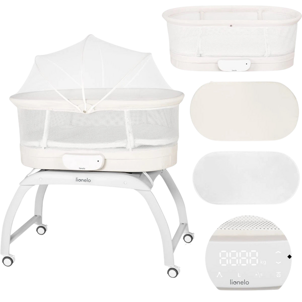 Patuc Co-sleeper 2 in 1 Lionelo Coral White