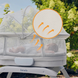 Patuc Co-sleeper 2 in 1 Lionelo Coral White
