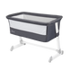 Pătuc Co-sleeper 3 in 1 Lionelo Theo Dark Grey