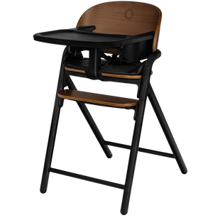 Стульчик для кормления 3 в 1 Lionelo Celia Black Wood
