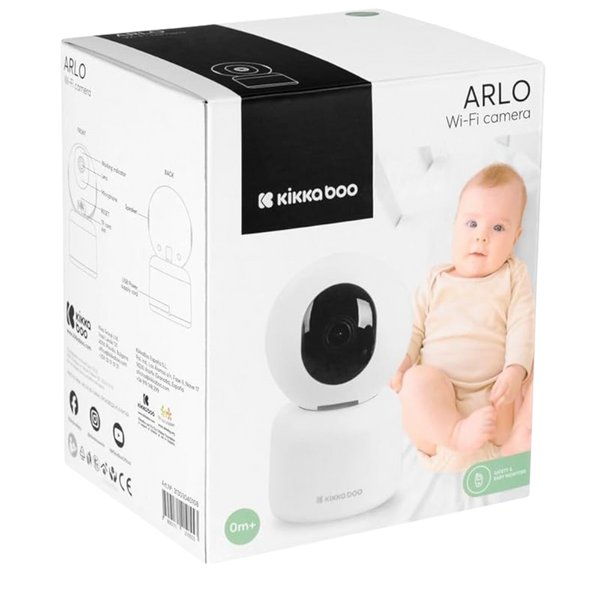 Monitor video bebeluși Kikkaboo Arlo, 200 m
