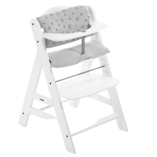 Scaun pentru hranire Hauck Alpha+ White w Pad Rainbow