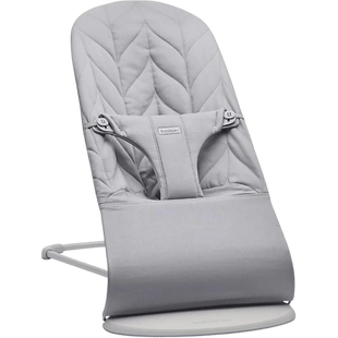 Balansoar BabyBjorn Bliss Light Grey, Bumbac
