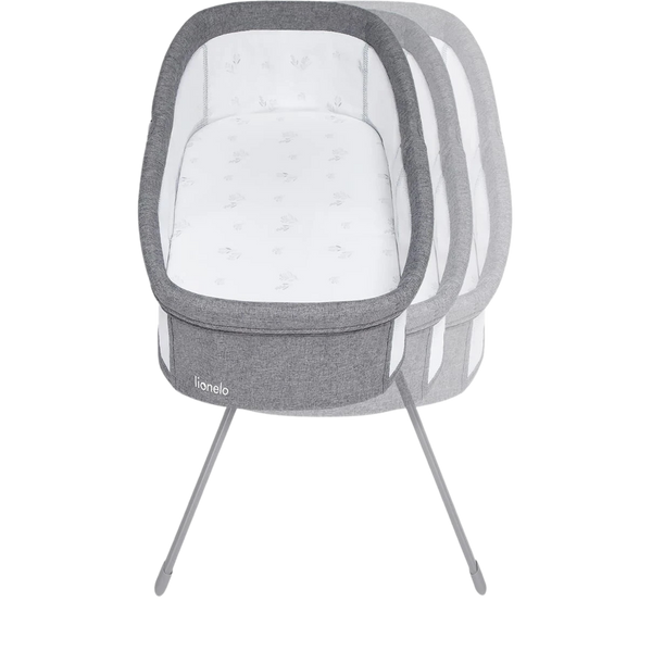 Детская кроватка 3 в 1 Lionelo Malin Concrete Grey