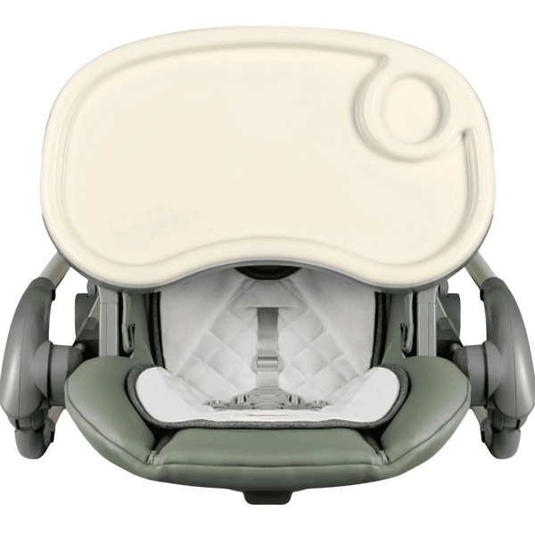 Стул для кормления с функцией качания Lionelo Laurice Olive Green