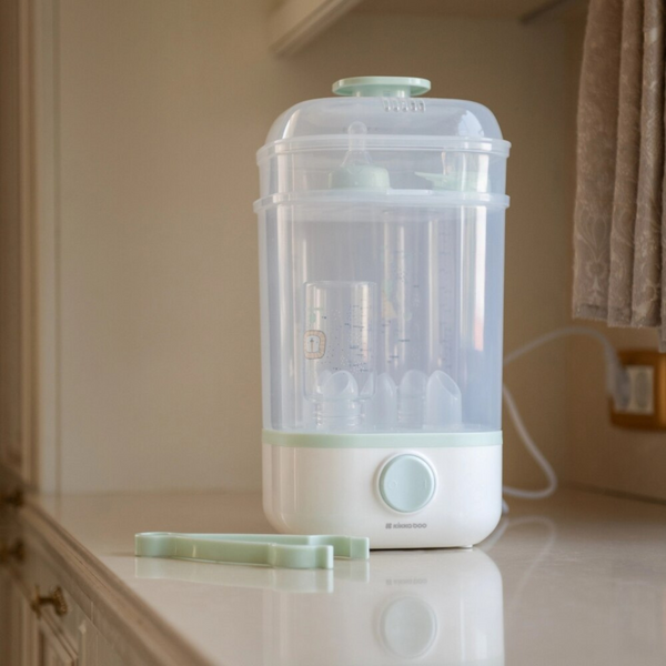 Sterilizator biberoane electric Kikkaboo Clyde Mint White