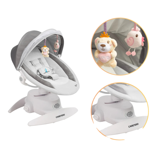 Качалка Caretero Opti Grey