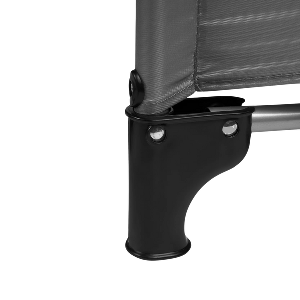 Кроватка манеж Caretero Key Graphite